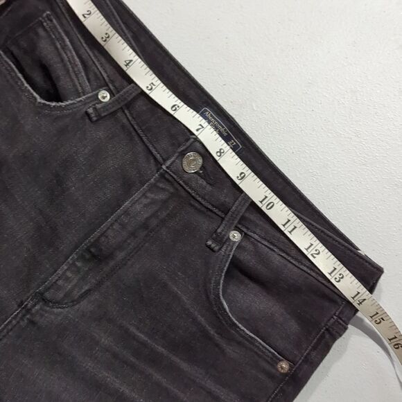 Abercrombie & Fitch Simone High Rise Super Skinny 4/27 Black Wash - Picture 8 of 10